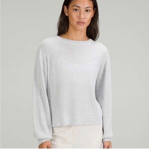 Lululemon athletica Reversible Crossover Sweater, size 14